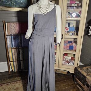 Chic Gray Women's Jumpsuit